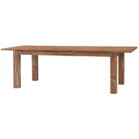 New Pacific Direct Bedford 20  Wood Butterfly Dining Table in Brushed Brown