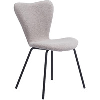 Zuo Thibideaux Dining Chair Light Gray