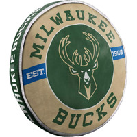 Northwest 1NBA148000015RET Company Milwaukee Bucks 15  Travel Cloud Pillow, Multicolor