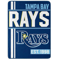 Northwest Company Tampa Bay Rays Walk Off Micro Raschel Throw Blanket