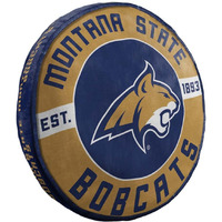 Northwest NCAA Montana State Bobcats Round Cloud Pillow, 15 , Team Colors