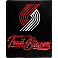 Northwest NBA Portland Trail Blazers Unisex-Adult Raschel Throw Blanket, 50  x 60 , Signature