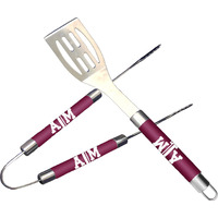 Northest NCAA Texas A&M Aggies Unisex-Adult 2-Piece BBQ Utensil Set, One Size, Team Colors