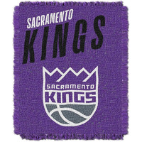 Sac Kings OFFICIAL NBA  Headliner  Woven Jacquard Throw Blanket