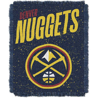 Nuggets OFFICIAL NBA  Headliner  Woven Jacquard Throw Blanket