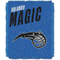 Magic OFFICIAL NBA  Headliner  Woven Jacquard Throw Blanket