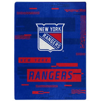 Northest The Company 1NHL/08040/0015/RET Raschel 60X80 Digitize - Ny Rangers