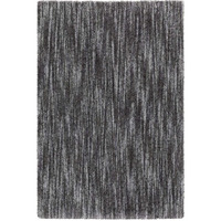 HomeRoots 507853 8 x 11 ft. Charcoal Shag Power Loom Stain Resistant Rectangle Area Rug