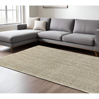 HomeRoots 507846 6 x 9 ft. Stone Shag Power Loom Stain Resistant Rectangle Area Rug