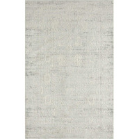 HomeRoots 483041 9 x 12 ft. Ivory & Gray Floral Power Loom Distressed Stain Resistant Rectangle Traditional Area Rug