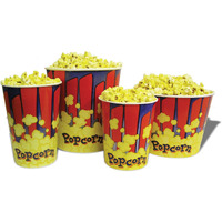 Benchmark 41485 Party Occasion 50 - 85 oz. Popcorn Tubs