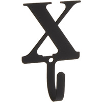 3.63 Inch Letter X Wall Hook Small