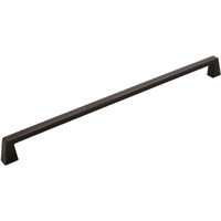 Amerock | Appliance Pull | Oil Rubbed Bronze | 18 inch (457 mm) Center to Center | Blackrock | 1 Pack | Drawer Pull | Drawer Handle | Cabinet Hardware