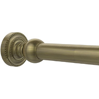 Allied Brass DT-99 Dottingham Collection Shower Rod Bracket, Antique Brass