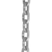 Proof Square Pail Coil Chain [Set of 100] Size 3/8 , Finish Galvanized