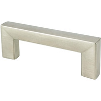 64mm CTC Square Pull - Brushed Nickel