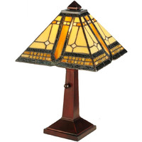 Meyda Tiffany 142879 Lighting, 16  Height, Finish: Mahogany Bronze