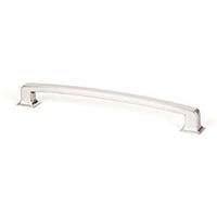 Berenson Hearthstone Series 12  Center to Center Appliance Handle Pull, Brushed Nickel