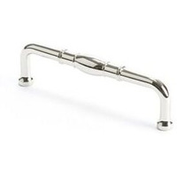 Berenson Designers Group 10 4  Center to Center Cabinet Handle Pull, Polished Nickel