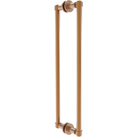 Allied Brass 405-18BB-BBR Contemporary 18 Inch Back Shower Door Pull, Brushed Bronze