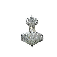 Elegant Lighting Value Belenus 6 Light Chrome Pendant Clear Royal Cut Crystal - Finish:Chrome - Finish:Chrome Chrome