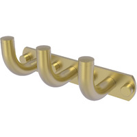 Allied Brass RM-20-3 Remi Collection 3 Position Multi Decorative Hook, Satin Brass