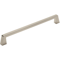 Amerock | Appliance Pull | Polished Nickel | 12 inch (305 mm) Center to Center | Blackrock | 1 Pack | Drawer Pull | Drawer Handle | Cabinet Hardware