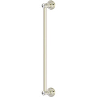 Allied Brass CC-3-18 Carolina Crystal Collection 18 Inch Refrigerator Appliance Pull, Polished Nickel