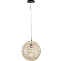 Lalia Home Ball Shaped Rattan Pendant