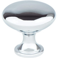 Polished Chrome Round Knob