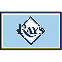 FANMATS Tampa Bay Rays 4x6 ft Rug - 7087