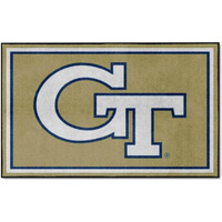 Fanmats Georgia Tech Yellow Jackets Rug 4x6