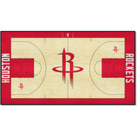 FANMATS 9272 Houston Rockets Large Court Runner Rug - 30in. x 54in.