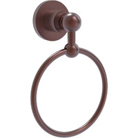 Allied Brass AP-16 Astor Place Collection Towel Ring, Antique Copper