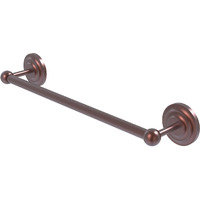 Allied Brass PQN-41/36 Prestige Que Collection 36 Inch Towel Bar, Antique Copper