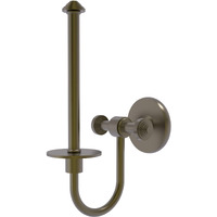 Allied Brass SB-24U-ABR Southbeach Collection Upright Tissue Toilet Paper Holder, Antique Brass