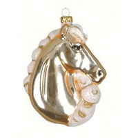 Cobane Studio LLC COBANED286 Majestic Beauty Palomino Ornament