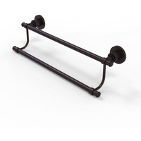 Allied Brass WS-72/36 Washington Square Collection 36 Inch Double Towel Bar, Antique Bronze