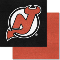 NHL Team Carpet Tiles Size: Square 1'6  x 1'6 , Team: New Jersey Devils