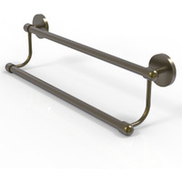 Allied Brass TA-72/24 Tango Collection 24 Inch Double Towel Bar, Antique Brass