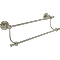 Allied Brass AP-72/36 Astor Place Collection 36 Inch Double Towel Bar, Polished Nickel