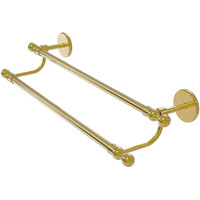 Allied Brass 1072/30 Skyline Collection 30 Inch Double Towel Bar, Polished Brass