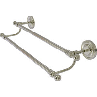 Allied Brass R-72/24 Regal Collection 24 Inch Double Towel Bar, Polished Nickel