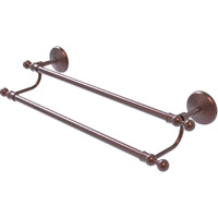 Allied Brass MC-72/30 Monte Carlo Collection 30 Inch Double Towel Bar, Antique Copper