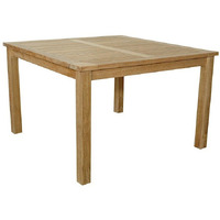 Anderson Teak Windsor Square Table ith Small Slats, 47