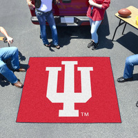 FANMATS 1815 Indiana Hooisers Tailgater Rug - 5ft. x 6ft. Sports Fan Area Rug, Home Decor Rug and Tailgating Mat