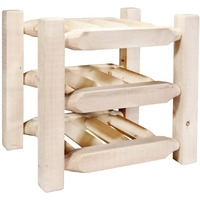 Montana Woodorks Homestead Collection Countertop Wine Rack, Ready to Finish