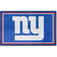 FANMATS 6594 New York Giants 4ft. x 6ft. Plush Area Rug