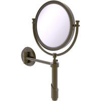 Allied Brass TRM-8/5X Tribecca Collection Wall Mounted 8 Inch Diameter ith 5X Magnification Make-Up Mirror, Antique Brass