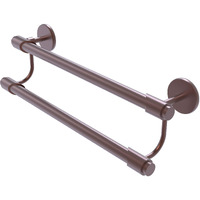 Allied Brass TR-72/18 Tribecca Collection 18 Inch Double Towel Bar, Antique Copper